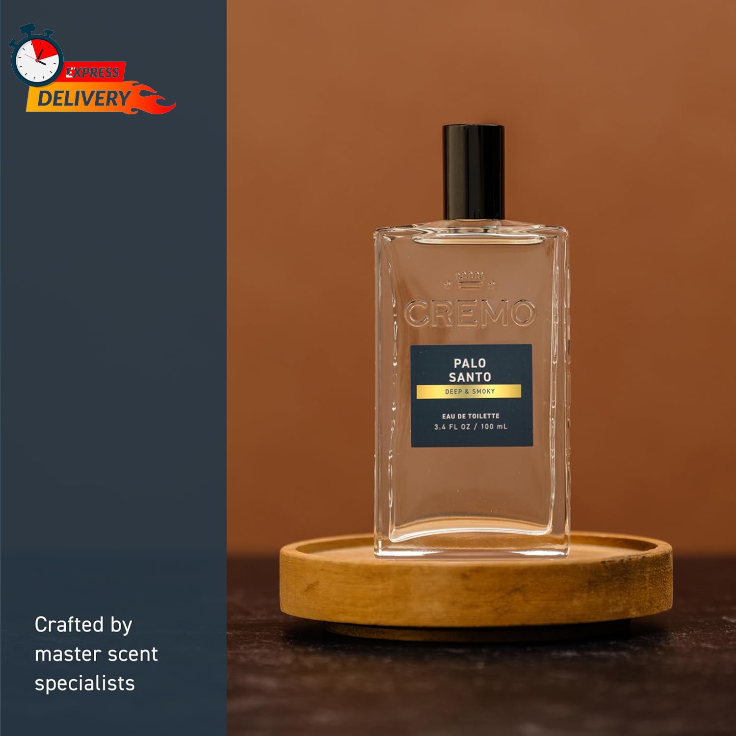 Cremo Cologne for Men - Palo Santo Mens Cologne Spray - a Combination of Bright