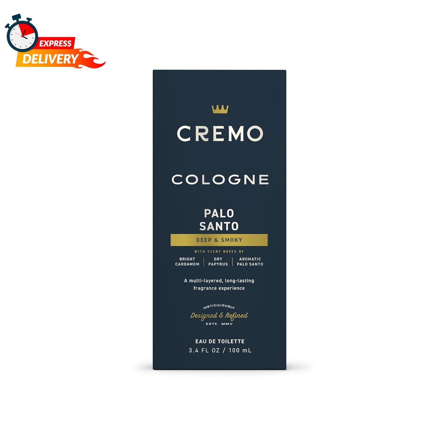 Cremo Cologne for Men - Palo Santo Mens Cologne Spray - a Combination of Bright
