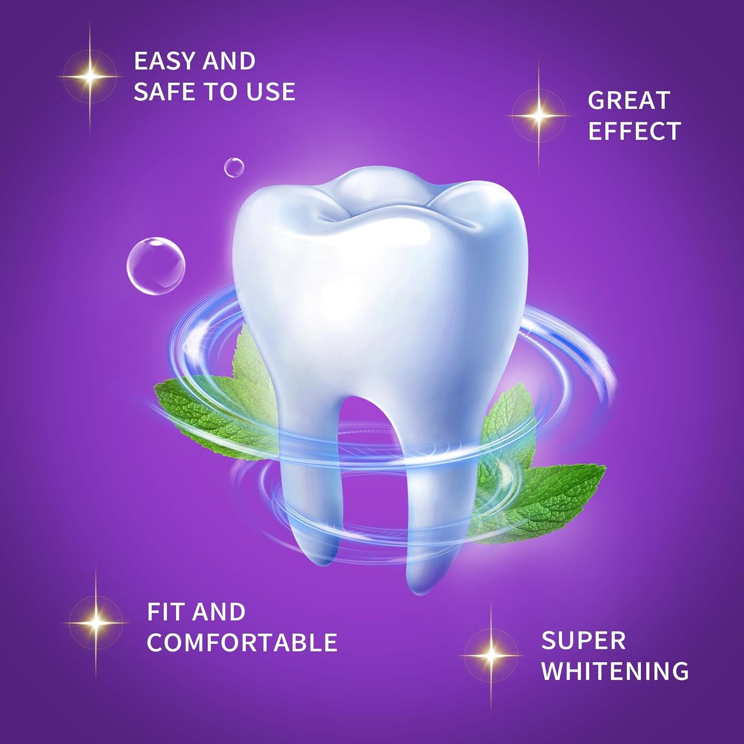 Teeth Whitening Strips 28 Treatments, 56 Teeth Whitening Strips - Whitening Strip for Teeth Sensitive, Professional Whitening Strip Kit, Fast Removing Smoking