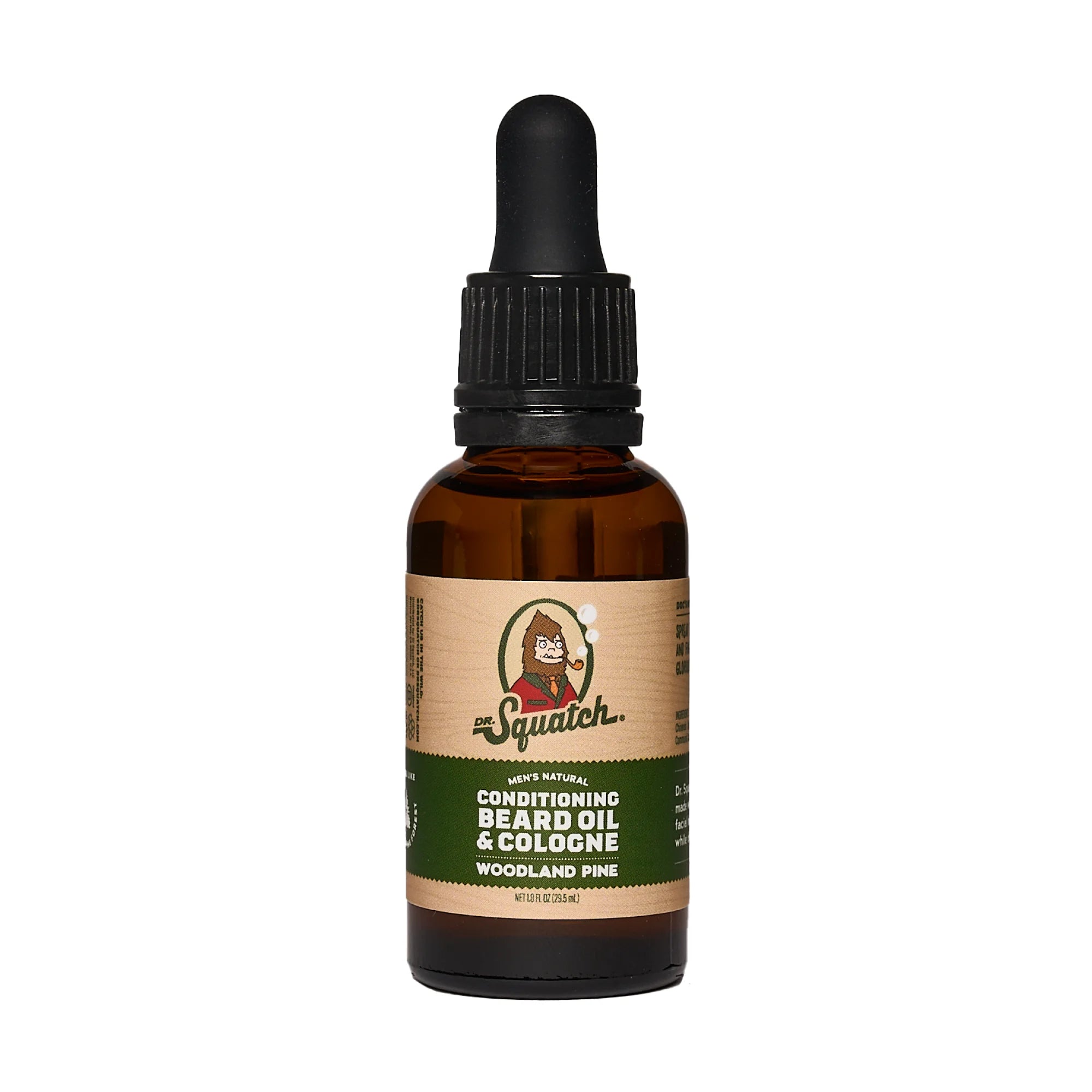Woodland Pine Natural Conditioning Beard Oil & Cologne for Men, 1 Fl Oz