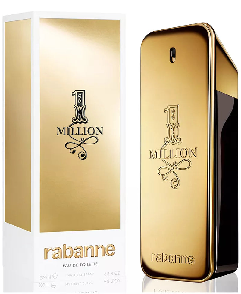 Men'S 1 Million Eau De Toilette Spray, 6.8 Oz.