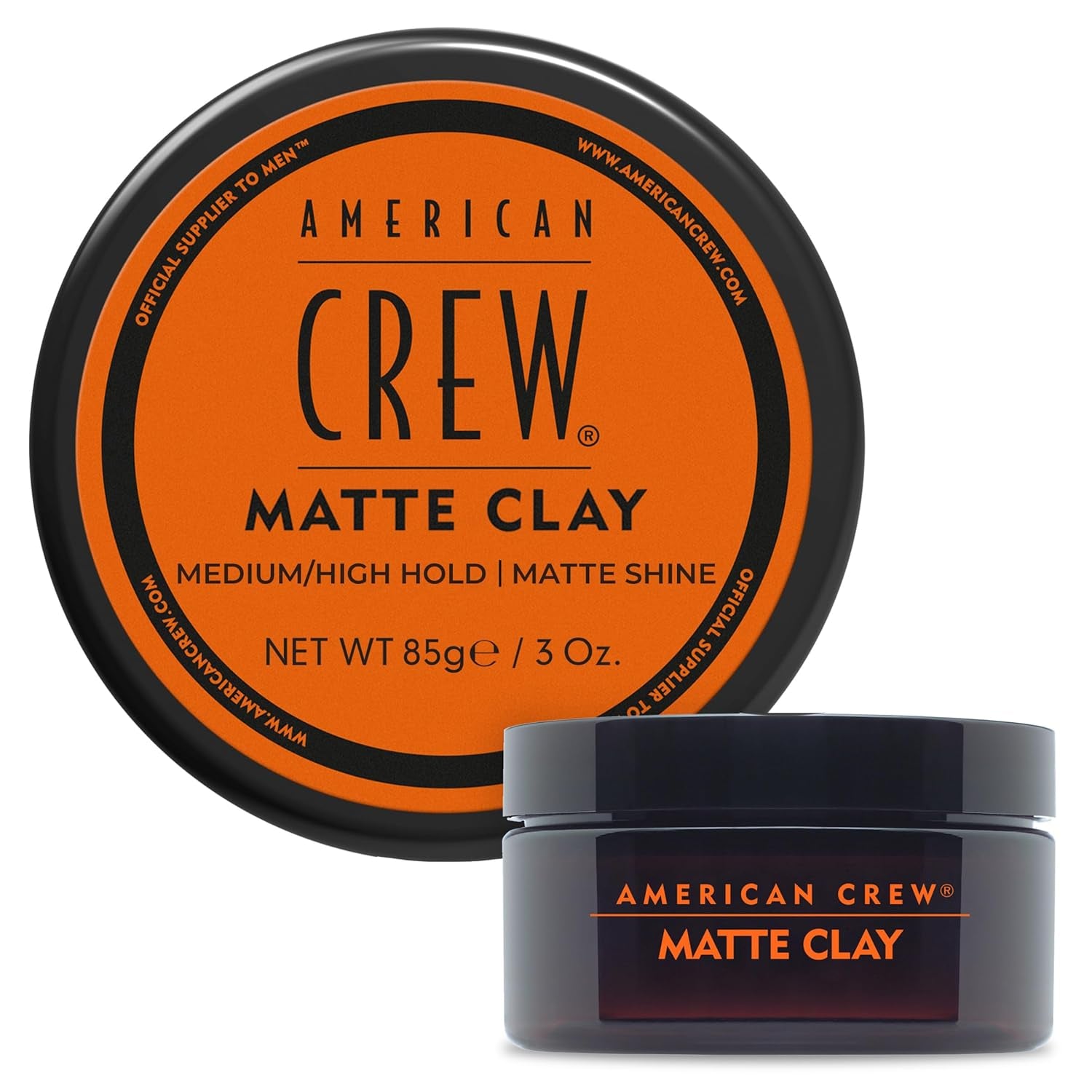Men'S Hair Matte Clay, like Hair Gel with Medium/High Hold, 3 Oz