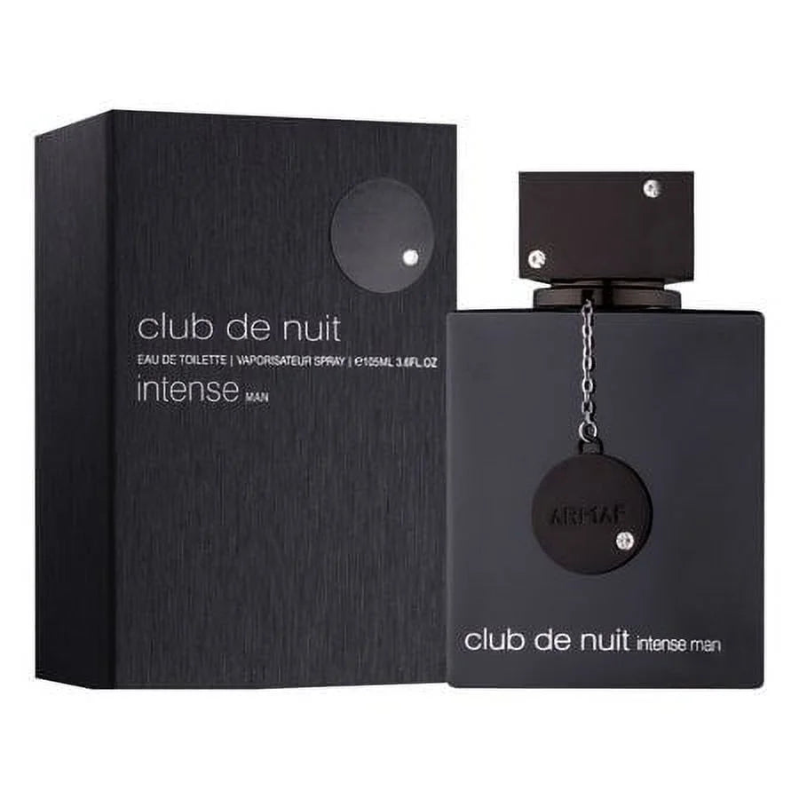 Club De Nuit Intense Man Eau De Toilette Spray, Cologne for Men, 3.6 Oz