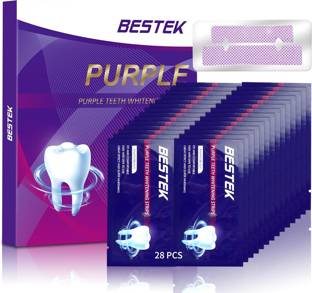 Teeth Whitening Strips 28 Treatments, 56 Teeth Whitening Strips - Whitening Strip for Teeth Sensitive, Professional Whitening Strip Kit, Fast Removing Smoking