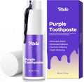 Purple Toothpaste for Teeth Whitening (1 Fl Oz), Teeth Whitening Gel, Purple Teeth Whitening, Colour Correcting, Whitening Toothpaste for Tooth Stain Removal, Teeth Whitening Kit